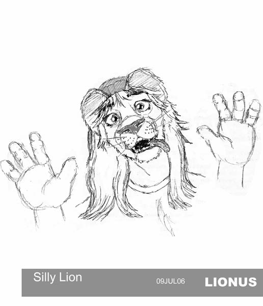 Silly Lion by Lionus